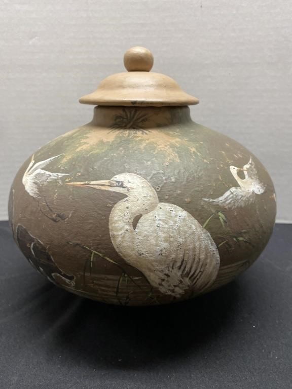 Decorative Ceramic Pottery Jar