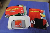 N64 Mission:Impossible w/Box, Cart,& Manual