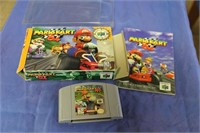 N64 MarioKart 64 w/Plastic,Box, Cart,& Manual