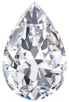 Pear 2.06 carats F VVS2 Certified Lab Diamond