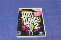 Nintendo Wii Just Dance 2 Case,Disc&Manual