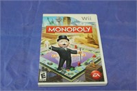 Nintendo Wii Monopoly Case,Disc&Manual