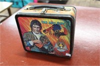 VINTAGE THE FALL GUY METAL LUNCHBOX W/ THERMOS