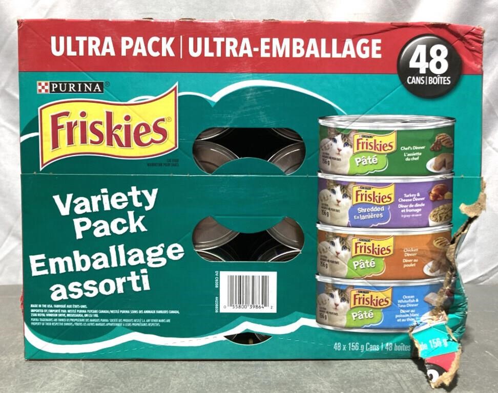 Purina Friskies Cat Food Variety Pack 48 Cans