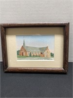 Painting of Hillsville Presbyterian Church 
By