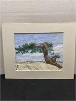 Divi Divi Tree Aruba 
Painted by Lona Cox from