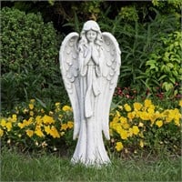 TOETOL Praying Angel Statue  31.1 Grey