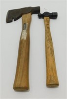 Vintage Roofing Hammer/Hatchet & Ball Pean Hammer