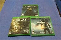 XBOX 1 Mass Effect Andromeda,Fallout 4,
