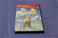 PS2 Final Fantasy 10  Case,Disc,&Manual