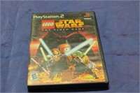 PS2 Lego Star Wars Case,Disc,&Manual