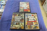 PS2 GTA 3 Pack  Case,Disc,&Manual