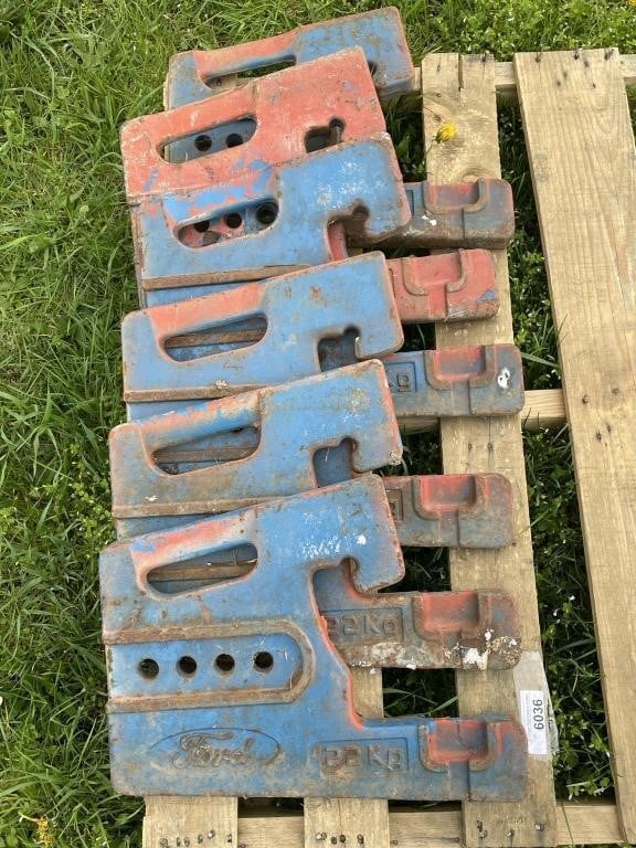 FORD "SUITCASE" WEIGHTS