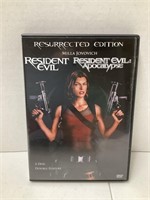 DVD Resident Evil and Resident Evil Apocalypse