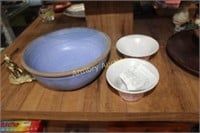 APPLE BAKERS - POTTERY MIXING BOWL