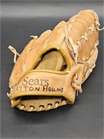 Vintage Sears Youth Leather Baseball Glove