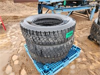 (3) Michelin 11R22.5 Tires