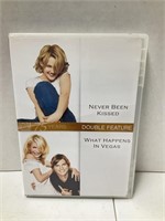 DVD Never Been Kissed and What Happens in Vegas