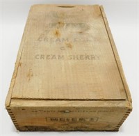 * Meier's Ohio State Wine Wooden Crate Box