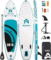 Inflatable Stand Up Paddle Board 10'6"x32"x6" Whit