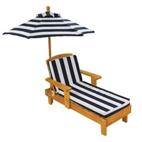 KidKraft Outdoor Wood Chaise Children's Chair with