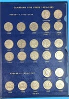 1922-1967 Nickel Book - Complete