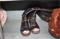 LUCKY BRAND SIZE 9 LEATHER BOOTS - WOMENS