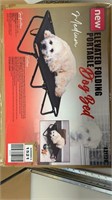 New Elevated Folding Portable Medium Dog Bed