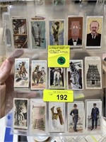 LARGE LOT OF ANTIQUE TOBACCO CARDS MIXED