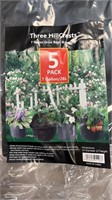5 Pack 7 Gallon Grow Bags