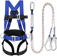 TRSMIMA Safety Harness Fall Protection with Shock