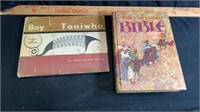 Children’s Bible & the boy & the Taniwha