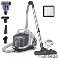 Aspiron Canister Vacuum Cleaner, Lightweight