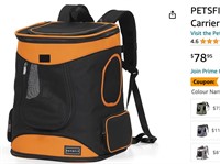 PETSFIT Comfortable pet Backpack Carrier