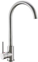 ZzHome High Arch Kitchen Faucet Brushed Nickel, 36
