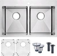 Yutong 31" x 20" Top-Mount/Drop in Stainless Steel