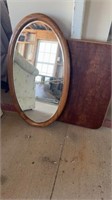 Card table and mirror