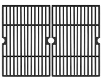 Utheer, Grill Grate Parts, Set of 2, Black, 16"L x