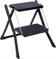 REDCAMP Folding 2 Step Ladder with Wide Anti-Slip