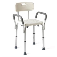 Medline, Shower Chair Bath Seat with Back and Padd