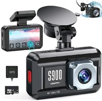 Dash Cam Front 4K and Rear 1080P Ussunny Dual Dash