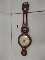 Antique Mahogany English Gally barometer /