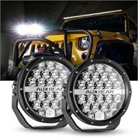 AUXBEAM, 7" 240W ROUND OFFROAD LED DRIVING LIGHTS