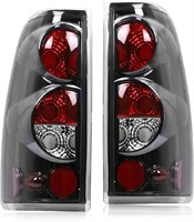 Nakuuly Tail Light Black Compatible With 1999-2006