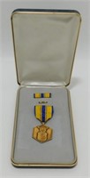 Post WW2 Air Force Commendation Medal in Display