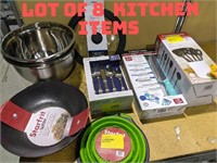 Lot of 8 Various kitchen items