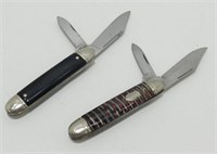 2 Vintage USA Folding Pocket Knives