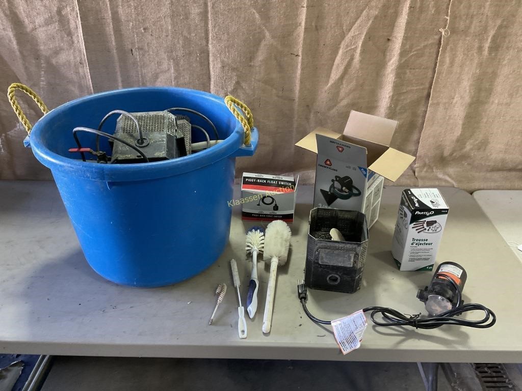 Water pump system with Accessories
