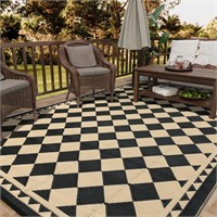 Outdoor Rug for Patios Clearance,Waterproof