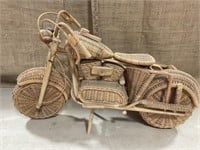 Wicker motorcycle